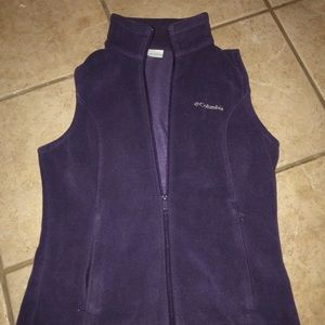 Purple Columbia vest